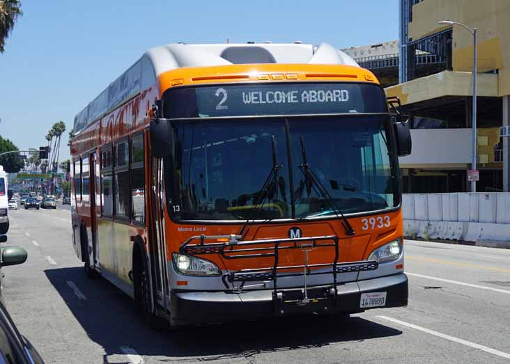 LA Metro New Flyer Xcelsior XN40 3933